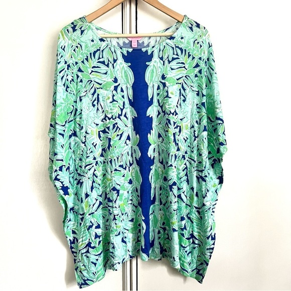 Lilly Pulitzer‎ Koala of the Wild Cooper Caftan Pullover Top Size S/M - Picture 3 of 9